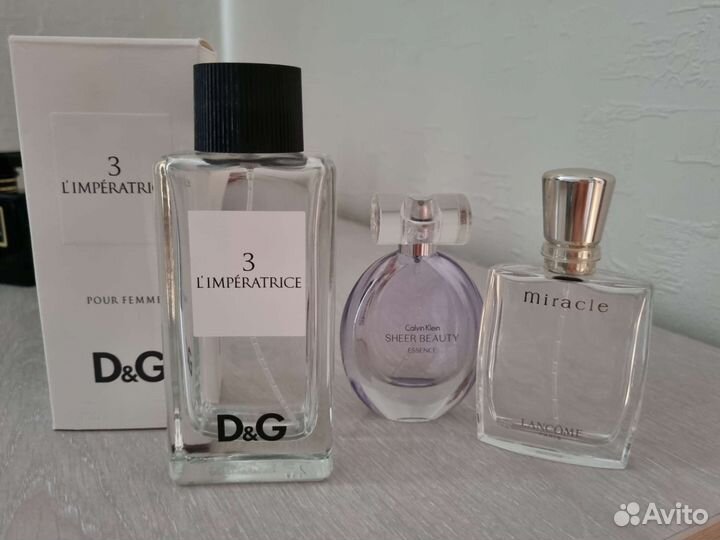 Пустые флаконы парфюмав