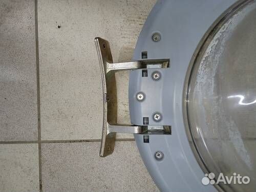 Люк для стиральнльной машины LG большой хром Л25