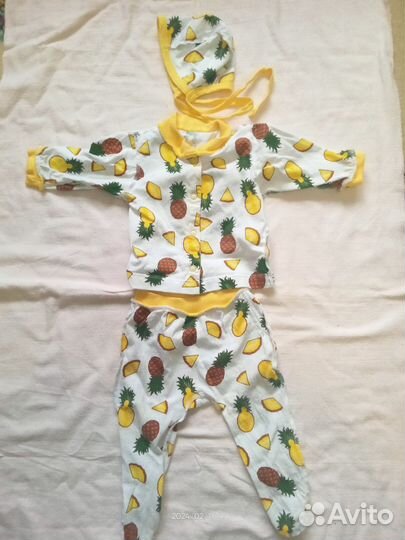 Комплект для новорожденных (56 размер)