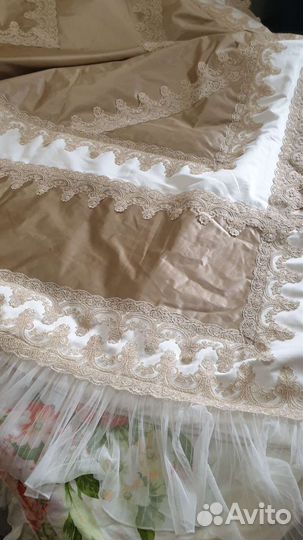 Покрывало на 2 х спальную кровать + 2 подушки