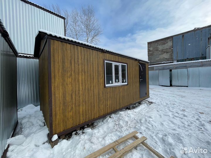 Дачный домик 2.4х6м новый