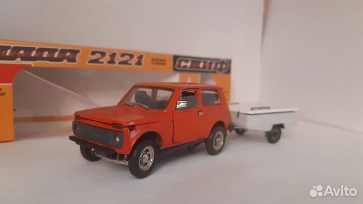 Ваз 2121 нива СССР модель 1/43