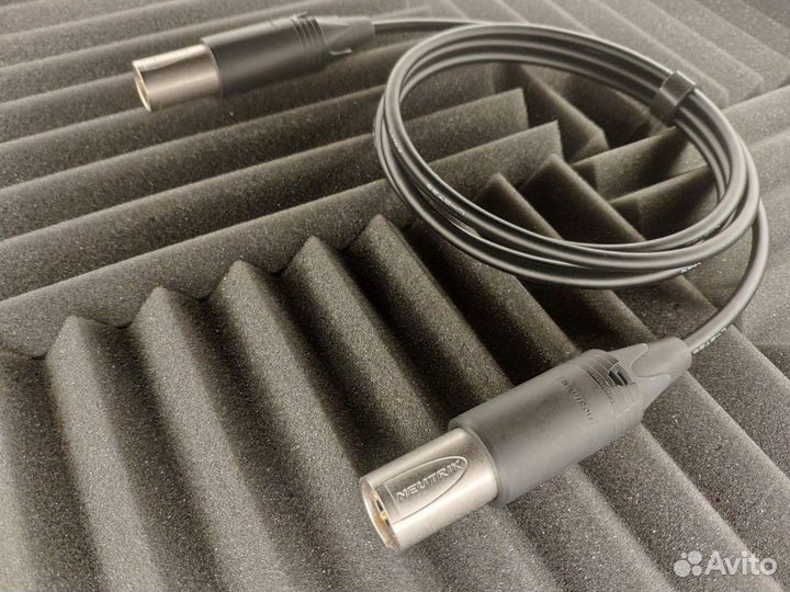 Xlr на Xlr Neutrik nc3fm-C, Canare L-2T2S