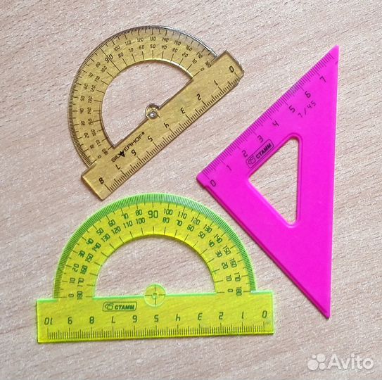 Подставка для Книг Калькулятор Линейка Трафарет