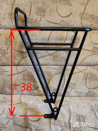 Передний велобагажник (багажник для велосипеда)