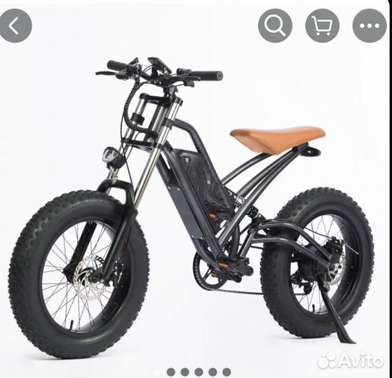 Велосипед электрический, кросс
