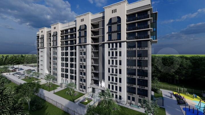 2-к. квартира, 64,4 м², 5/10 эт.