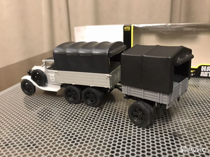 Модель газ-ааа с прицепом