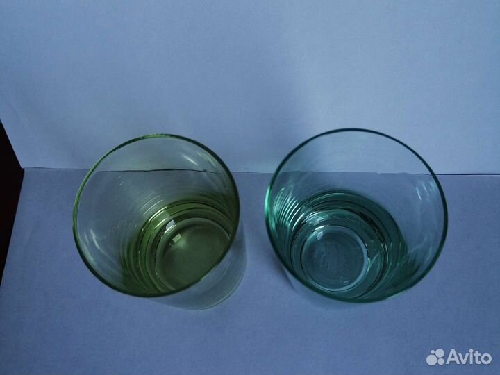 Стопки СССР цветное стекло