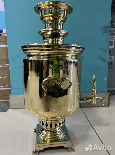 Самовар на дровах царский Баташева