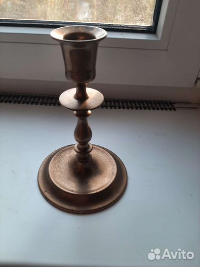 Подсвечник бронза СССР