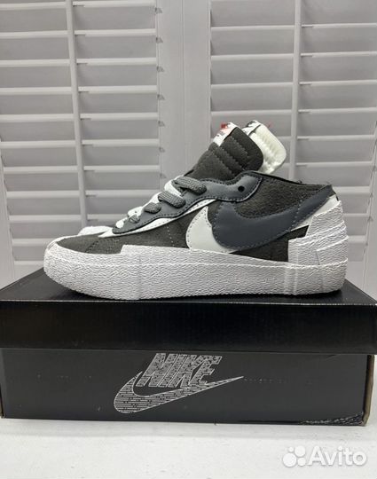 Кроссовки Nike blazer low sacai kaws