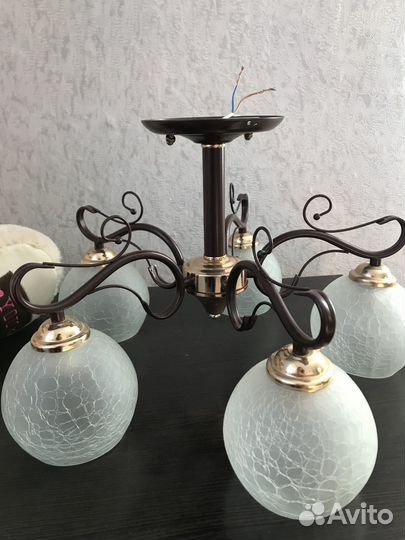 Люстра потолочная новая