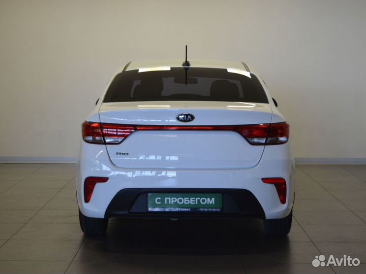 Kia Rio 1.6 МТ, 2018, 48 685 км