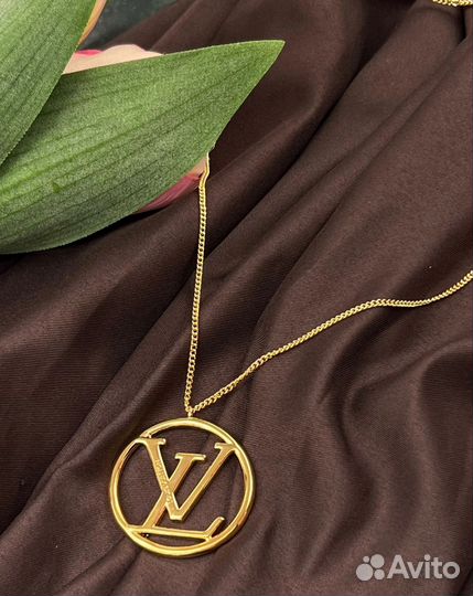 Серьги кольца Louis Vuitton