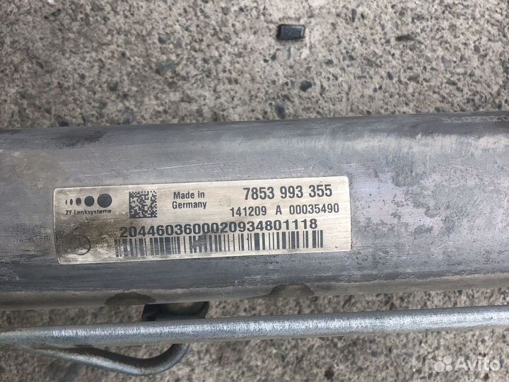 Рулевая рейка Mercedes GLK x204