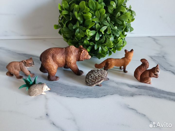 Фигурки Schleich жители леса