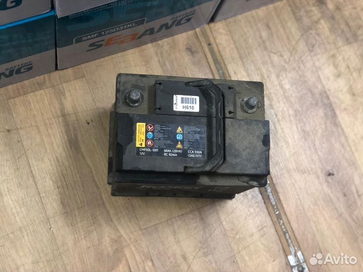 Аккумулятор бу 60 Ач Солярис