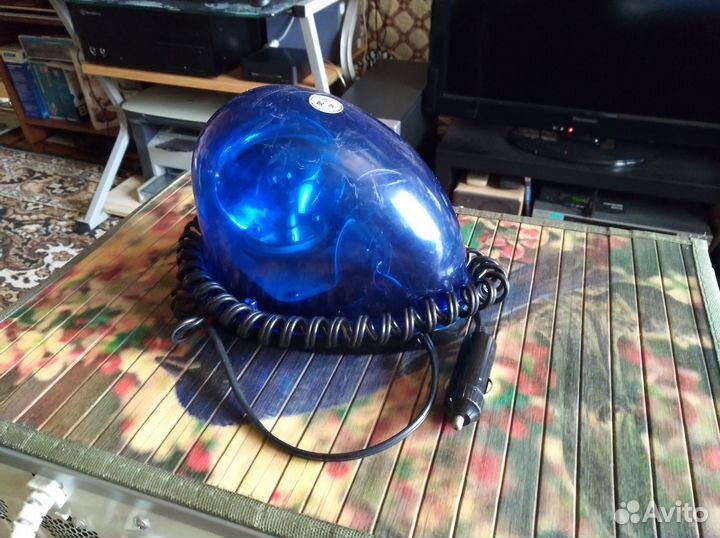 Мигалка синяя