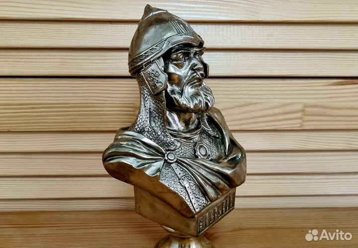 Бюст бронзовый «Александр Невский»