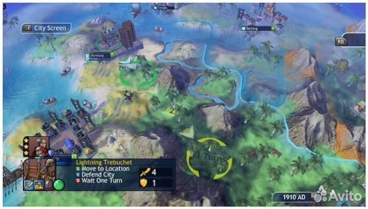 Xbox 360 Civilization Revolution б/у
