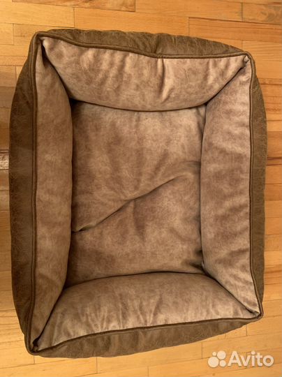 Лежанка Rurri велюр и кож/зам б/у