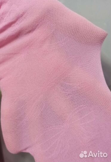 Капроновые колготки 40 den на 6-8 лет, роз. и сер