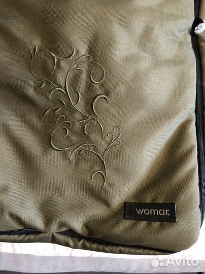 Детский зимний конверт на овчине womar