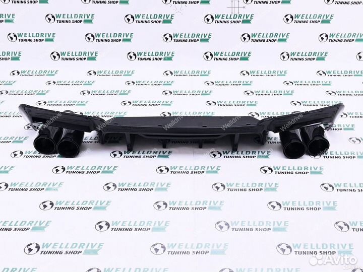 Диффузор BMW 5 F10 M5 Competition насадки карбон