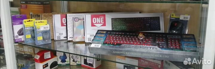 Мыши и клавиатуры (офисные и игровые)