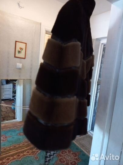 Новая норковая шуба 