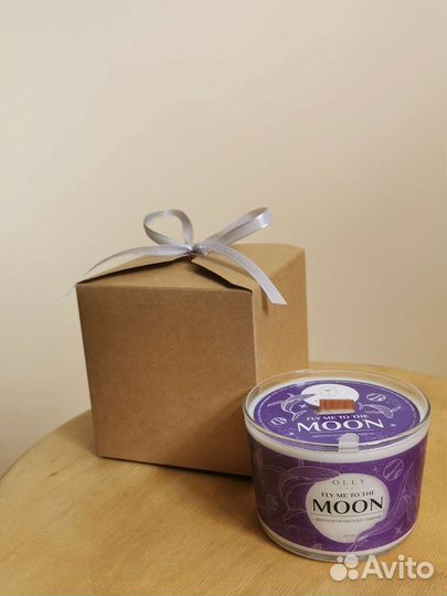 Ароматическая свеча ручной работы