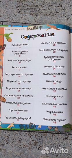 Моя первая книга о динозаврах Росмэн 2009г