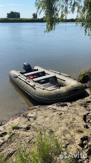 Лодка пвх Ривьера 3600 с мотором Yamaha-9,9-15