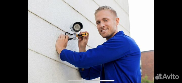 Монтаж видеонаблюдения. Установка.Видеокамера