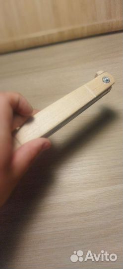 Нож стилетто из дерева своими руками