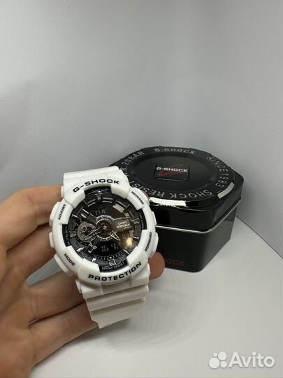 Часы cаsiо g shock white