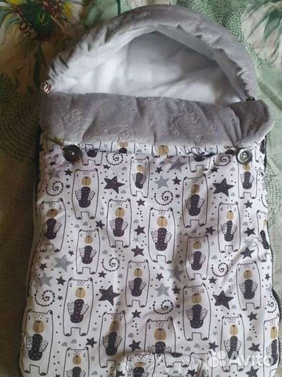 Конверт на выписку зимний