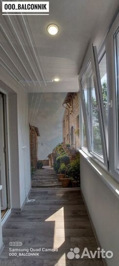 Расширение балкона, Остекление,отделка балкона