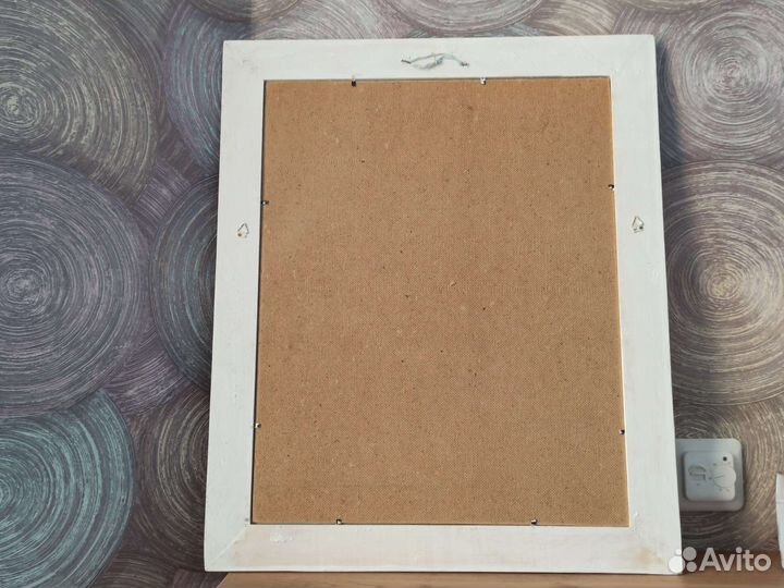 Фоторамка дерево, крашенная, со стеклом, 59х50