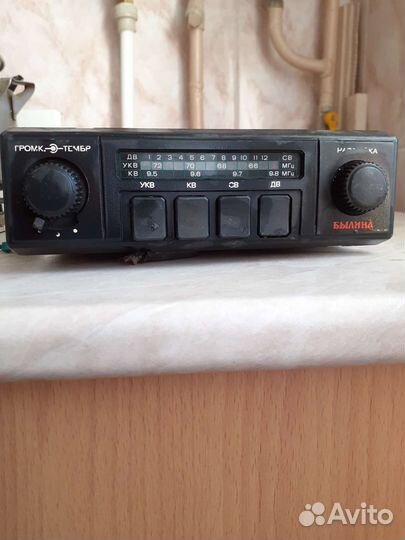 Рариоприемник автомобильный Былина