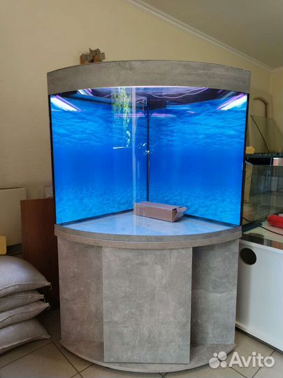 Аквариум 320 свет биофильтр фон подставка