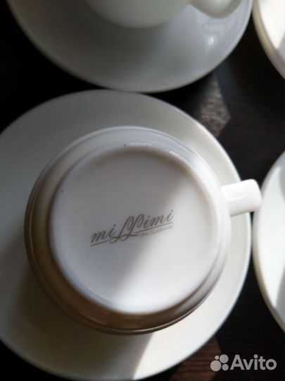 Чайные пары чашка блюдце