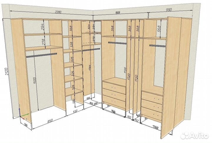 Дизайн-проект мебели