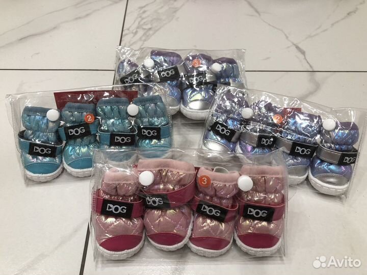 Обувь для собак