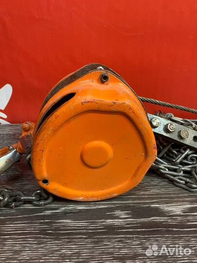 Таль ручная шестерённая стационарная тршс 1т