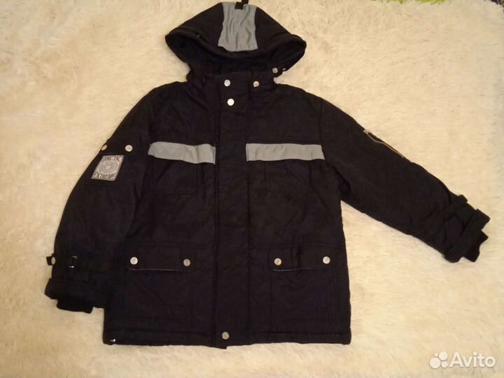 Куртка детская на 10-12л, в хорошем состоянии