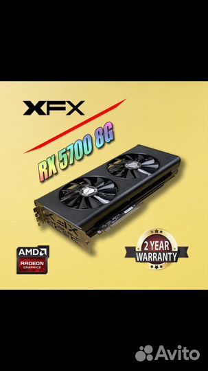 Видеокарта RX 5700 XFX