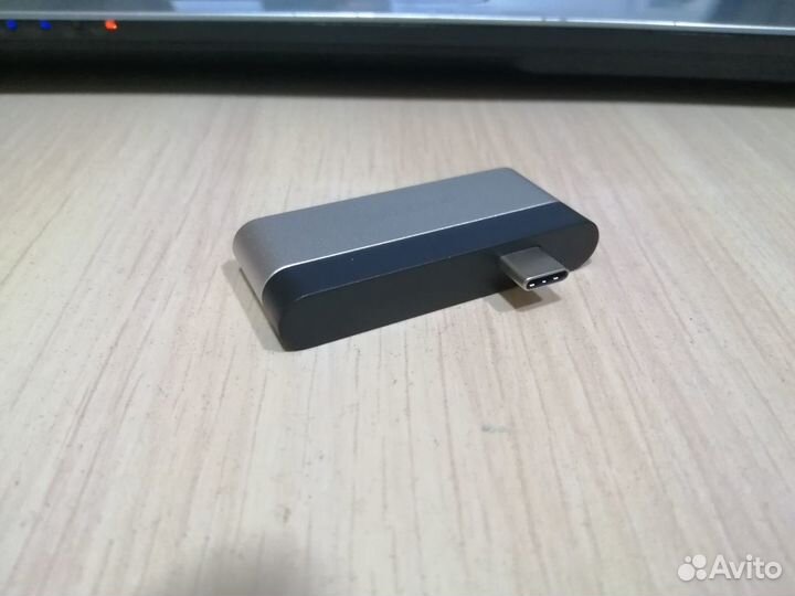 Адаптер OTG borofone DH2 Type-C to hdmi + USB 3.0