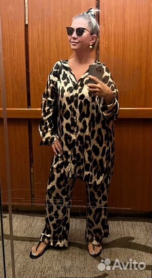 Леопардовый костюм H&M